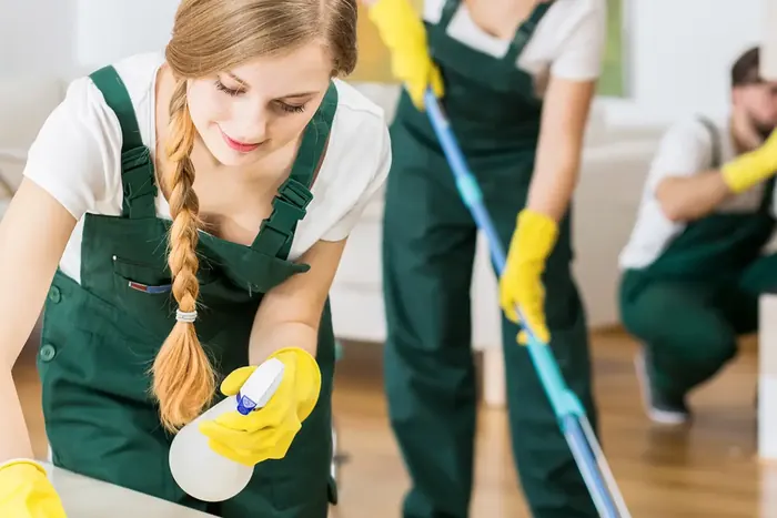 Turnover cleaning of an empty apartment between occupants in Western New York